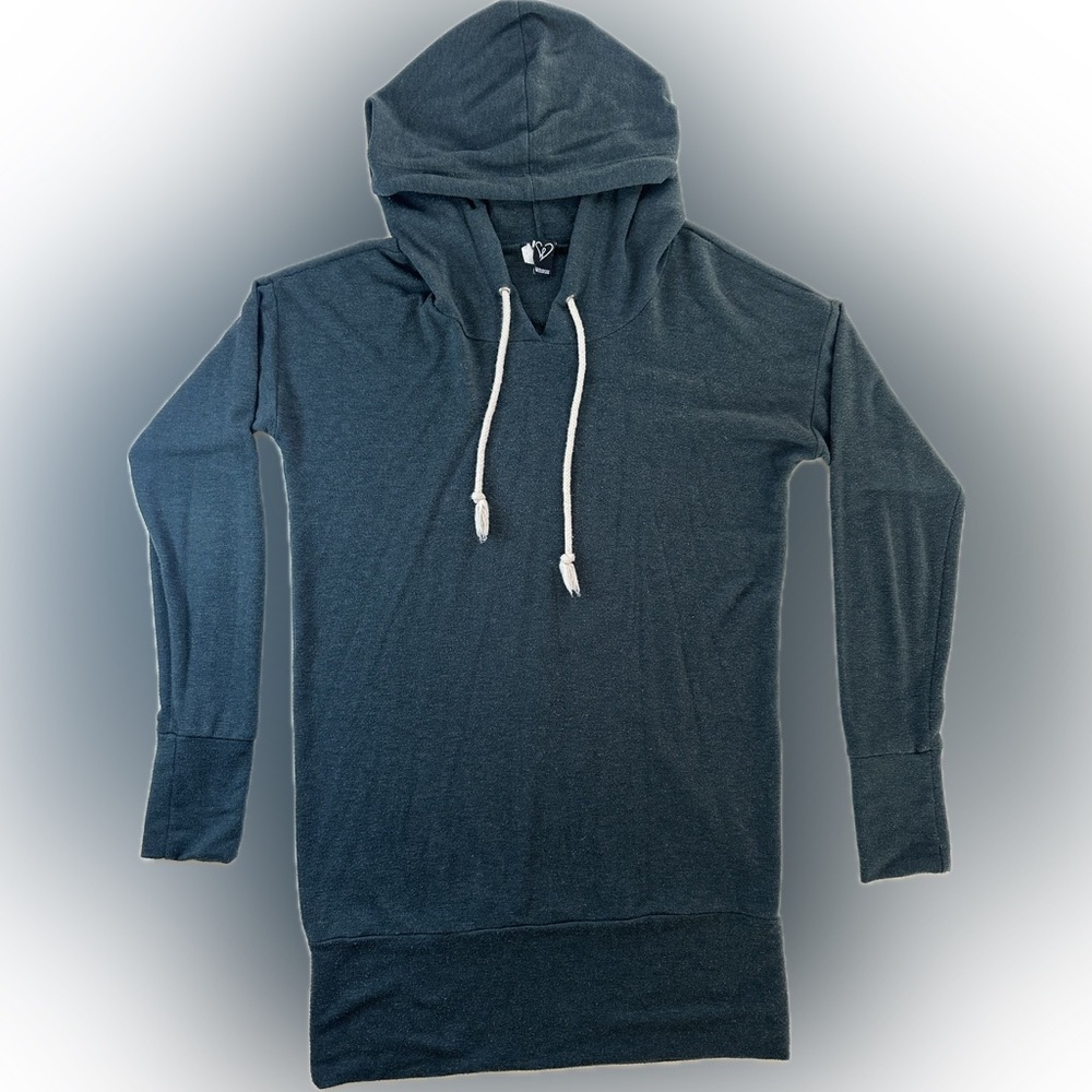 Windsor Turquoise Hoodie Dress
